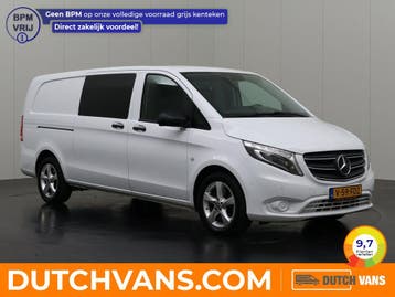 Mercedes-Benz Vito 119CDI Dubbele-cabine 2021 L3 H1 Diesel, Automaat, Euro 6, Wit, Mercedes-Benz