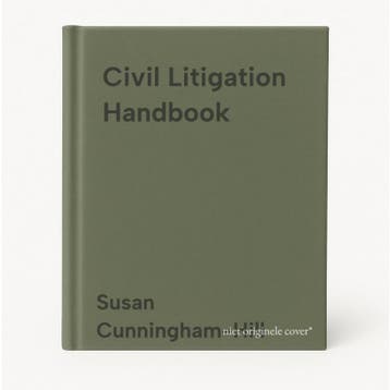 Civil Litigation Handbook - Susan Cunningham-Hill, Verzenden, Gelezen, Susan Cunningham-Hill