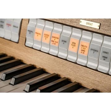 Johannus Opus 360 blank eiken orgel, Nieuw
