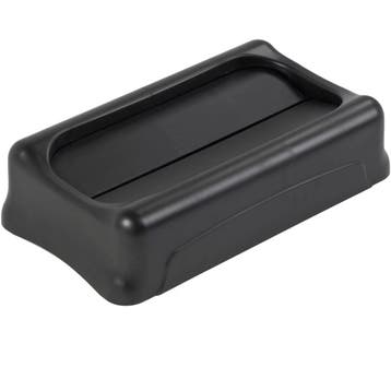 Deksel | Kunststof | Zwart | Rubbermaid SLIM JIM Afvalbakken, Verzenden, Nieuw in verpakking