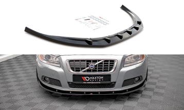 Voorspoiler V.1 Volvo V70 MK3 Maxton Glans Zwart, Ophalen of Verzenden, Nieuw