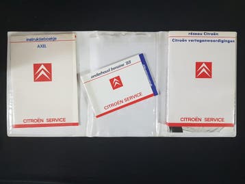 1988 CITROËN AXEL BOORDMAP INSTRUCTIEBOEKJE NEDERLANDS, Auto diversen, Handleidingen en Instructieboekjes, Verzenden