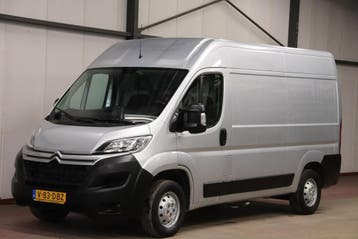 Citroën Jumper 35 2.0 BlueHDi 130 L2H2 AIRCO, Stof, Gebruikt, Euro 6, Citroën