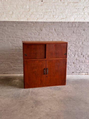 Hout, Japanse hardhout-/naaldhout-omlijstingen en bekleding,, Antiek en Kunst