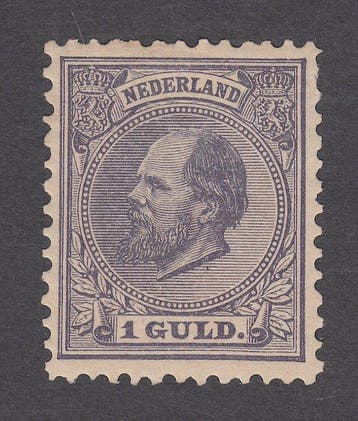 Nederland 1872 - Koning Willem III - NVPH 28, Gestempeld