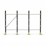 Lichte draagarmstelling H=2000 | D=600 | B=3000 | 12x armen, Verzenden