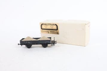 Philotrain H0 - 11C - Modeltrein goederenwagon (1) - GZMW, Hobby en Vrije tijd, Nieuw