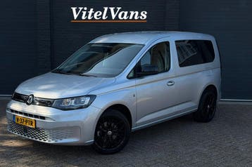 Volkswagen Caddy Cargo 1.5 TSI DSG-7 | Ergo | Camera | Carpl, Automaat, Stof, Gebruikt, Zwart