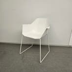 Brother and Sons Alumni Sledge metalen design stoel - wit me, Huis en Inrichting, Stoelen, Ophalen of Verzenden, Nieuw
