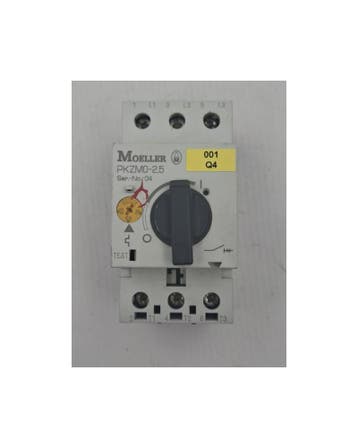 Moeller PKZM0-2,5, Ophalen