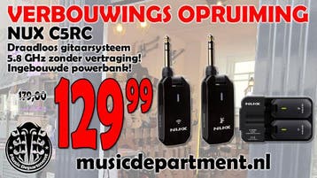 NUX C5RC Draadloos Systeem |  LAATSTE WEEK OPRUIMING, Ophalen of Verzenden, Nieuw, Gitaar