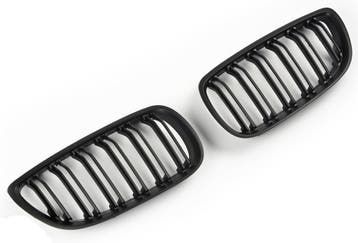 Grille Mat zwart geschikt voor BMW 3 Serie E92 E93 |