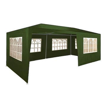 MaxxGarden Partytent 3x6m met zijwanden - Groen - Retourdeal, Verzenden, Nieuw