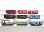 Märklin H0 - Modeltrein goederenwagon (9) - 9x, Hobby en Vrije tijd, Modeltreinen | H0, Nieuw