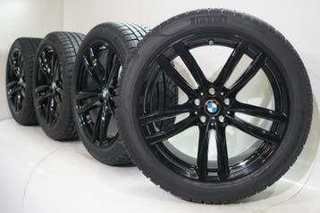 BMW 5 serie i5 G60 G61 647M 19 inch velgen Pirelli Winterban, 19 inch, Gebruikt, Velg(en), Winterbanden