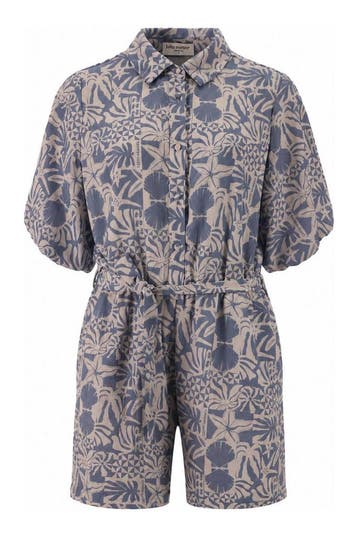 Lofty Manner Jumpsuit in maat L Blauw, Lofty Manner, Verzenden, Zo goed als nieuw, Blauw