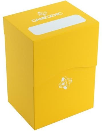 Deckbox 80+ Geel | GameGenic - Trading cards, Verzenden, Nieuw
