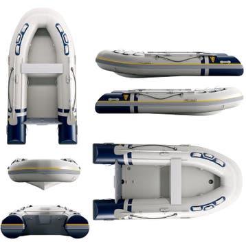 YellowV Opblaasbare Rubberboot 2,3M Grijs, Watersport en Boten, Ophalen of Verzenden, Nieuw, Zeilboot of Motorboot