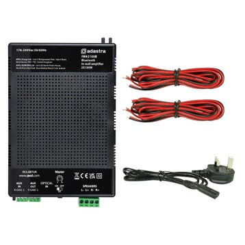 Adastra IWA2100B 2x 100W Inbouw Bluetooth Versterker, Verzenden, Nieuw, Overige merken