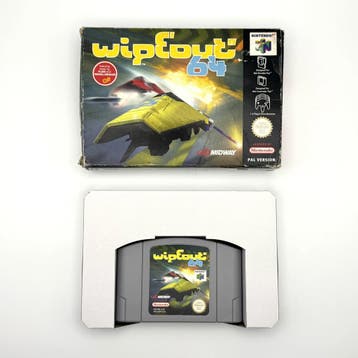 Wipeout 64 - Nintendo 64 N64 - PAL EUR - Boxed (No Manual), Ophalen of Verzenden, Zo goed als nieuw
