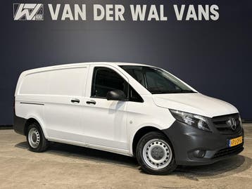 Zakelijke Lease |  Mercedes-Benz Vito 110 CDI L2H1 Euro6 Air, Stof, Gebruikt, Wit, Mercedes-Benz