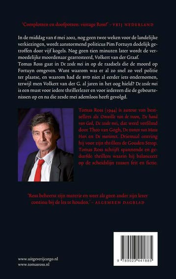 De zesde mei 9789023441885 Tomas Ross, Boeken, Thrillers, Verzenden, Gelezen, Tomas Ross