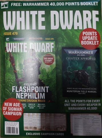 White Dwarf Issue 479 - Augustus 2022 (Warhammer nieuw), Ophalen of Verzenden, Nieuw