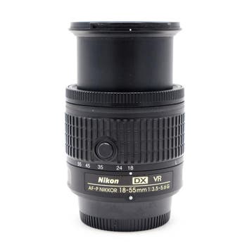 Nikon 18-55mm F3.5-5.6G DX AF-P Nikkor Objectief (Occasion), Audio, Tv en Foto, Fotografie | Lenzen en Objectieven, Ophalen of Verzenden