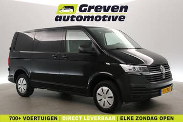 Volkswagen Transporter 2.0 TDI T6.1 L1H1 140PK | Airco | 3, Volkswagen, Zwart, Nieuw, Lease