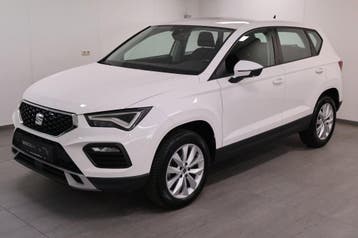 Zakelijke Lease |  SEAT Ateca 1.0 TSI Style | All Weather ba, Stof, Gebruikt, Euro 6, Wit