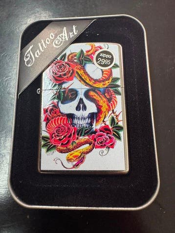 Zippo - Zonder minimumprijs - Aansteker - Staal (roestvrij), Nieuw