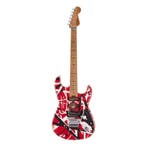 EVH Striped Series Frankie Maple Red with Black NU OMHOOG, Muziek en Instrumenten, Snaarinstrumenten | Gitaren | Elektrisch, Ophalen of Verzenden
