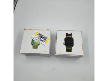 Huawei Watch Fit 4 Pro 40 mm zilver met nylon bandje groen, Verzenden, Zo goed als nieuw, Huawei