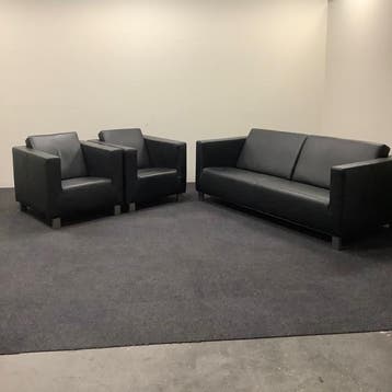 Bert Plantagie complete zithoek, 2,5 zitsbank + 2x fauteuil,, Ophalen of Verzenden, Gebruikt