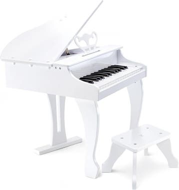 Hape Deluxe Vleugelpiano - 62cm - Wit - Laatste Stuk!, Kinderen en Baby's, Speelgoed | Educatief en Creatief, Ophalen of Verzenden