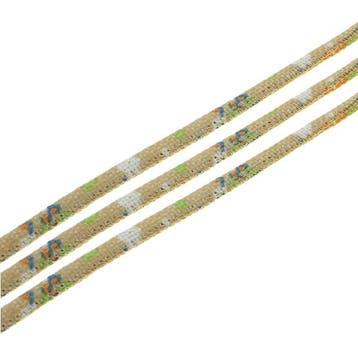 1 meter Trendy gestikt koord 6mm stro (Sieraden koord), Ophalen of Verzenden, Nieuw, Draad