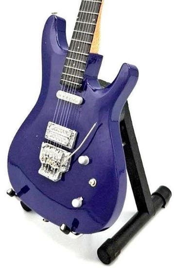 Miniatuur replica Ibanez gitaar - Joe Satriani, Ophalen of Verzenden, Nieuw, Pop, Beeldje of Miniatuur