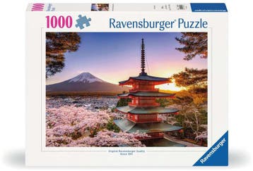 Kersenbloesem bij de Fuji Berg Puzzel (1000 stukjes) |, Verzenden, Nieuw