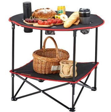 Opvouwbare Campingtafel Lichtgewicht Oxford Staal Outdoor, Verzenden, Nieuw