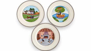 Villeroy & Boch - 3 Assiettes décoratives « Design Naïf » -