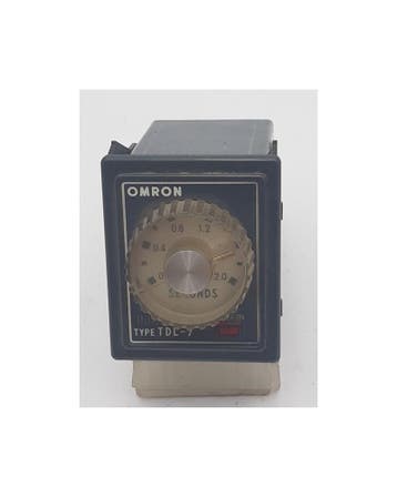 OMRON TYPE TDL-7 TIJDRELAIS, Verzenden