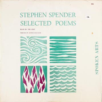 LP gebruikt - Stephen Spender - Selected Poems, Verzenden, Zo goed als nieuw, Overige formaten