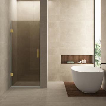 Wiesbaden Less Nisdeur - 80x200cm - 8mm Veiligheidsglas -, Ophalen of Verzenden, Nieuw, Glas
