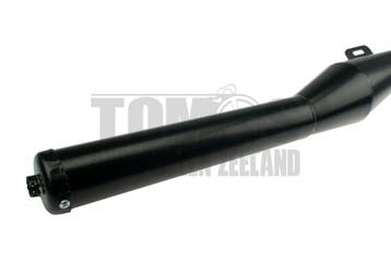 Tomos Uitlaat 28mm Homoet P4 zwart A3 / A35 / A52, Fietsen en Brommers, Ophalen of Verzenden, Nieuw, Homoet