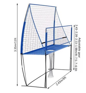 Multisport Net Set – Verstelbaar Volleybal Badminton Tennis, Verzenden, Nieuw