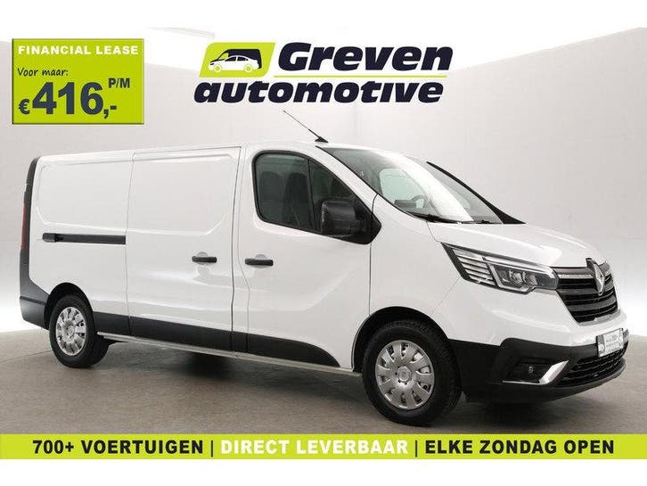 Renault Trafic 2.0 dCi L2H1 | Airco | Cruise | Carplay | 3, Auto's, Bestelauto's, Handgeschakeld, Diesel, Wit, Euro 6, Renault