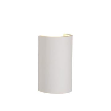 Strakke wandlamp Gipsy, halfrond, Huis en Inrichting, Lampen | Wandlampen, Ophalen of Verzenden, Nieuw, Overige materialen