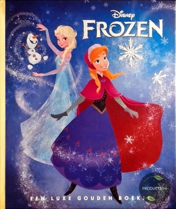 Gouden Boekje - luxe editie - Frozen - Wat Disney, Verzenden, Gelezen, Wat Disney