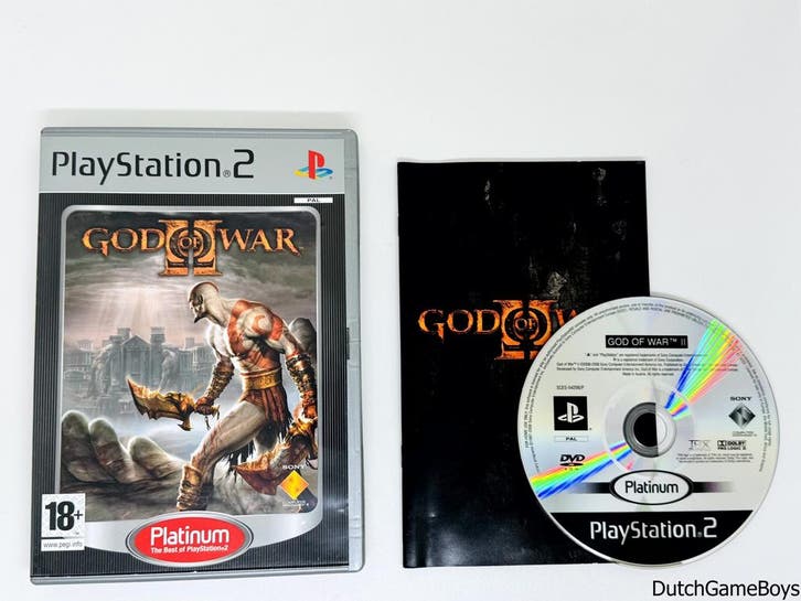 Playstation 2 / PS2 - God Of War II - Platinum, Spelcomputers en Games, Games | Sony PlayStation 2, Gebruikt, Verzenden