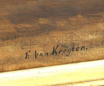 Fedor van Kregten (1871-1937), Boer met zijn stier